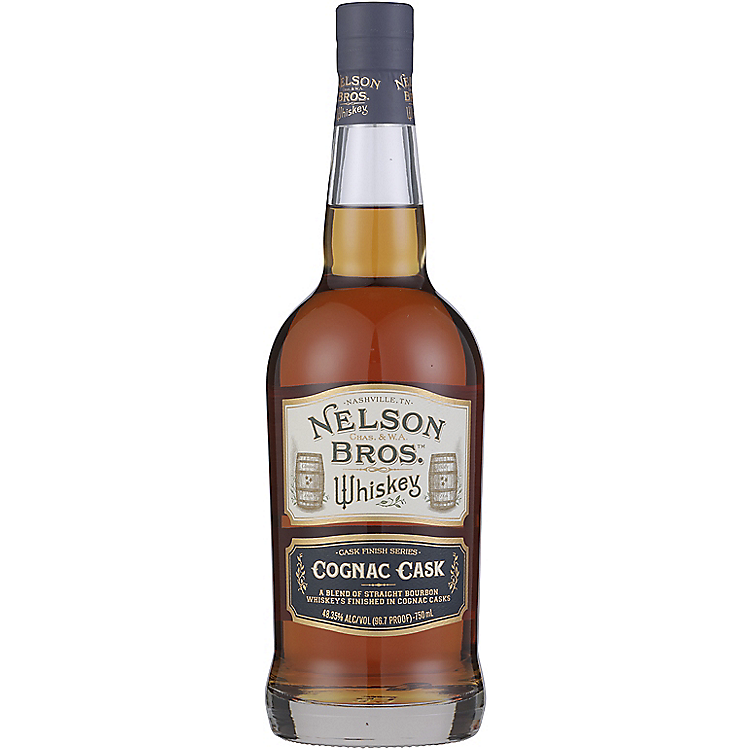 NELSON BROS BLENDED AMERICAN WHISKEY COGNAC CASK 96.7 750ML