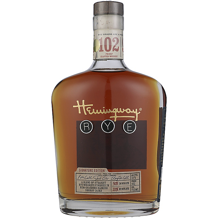 HEMINGWAY RYE WHISKEY SIGNATURE EDITION 102 750ML
