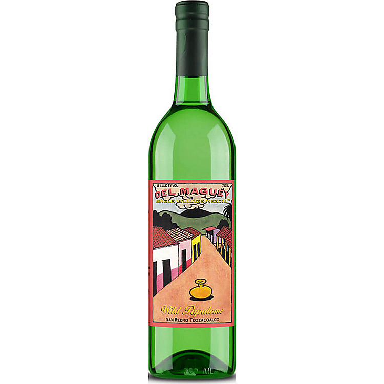 DEL MAGUEY MEZCAL SINGLE VILLAGE WILD PAPALOME SAN PEDRO TEOZACOAL 90 750ML