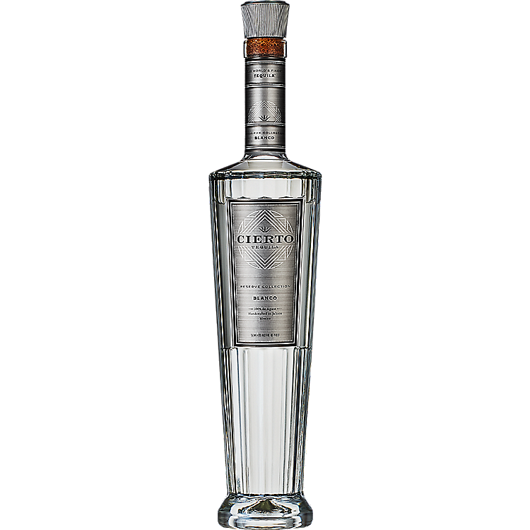 CIERTO TEQUILA RESERVE COLLECTION BLANCO 80 750ML