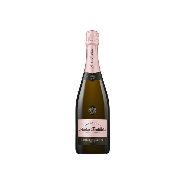 NICOLAS FEUILLATTE CHAMPAGNE BRUT ROSE 750ML