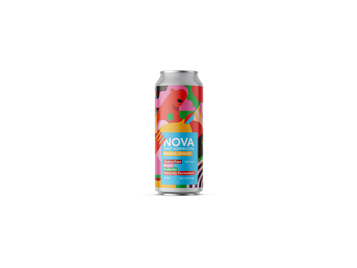 Nova Kombucha Mango & Ginger