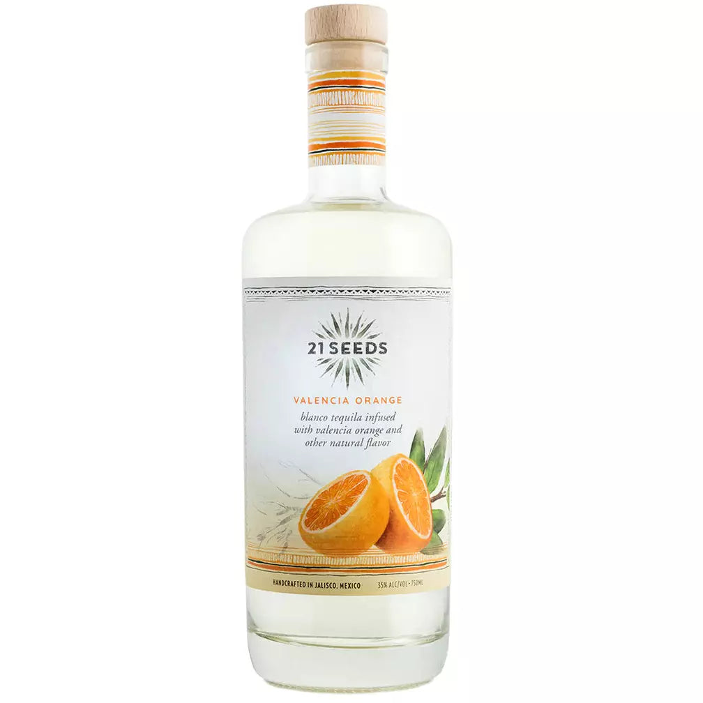 21 Seeds Valencia Orange Infused Tequila 750ml