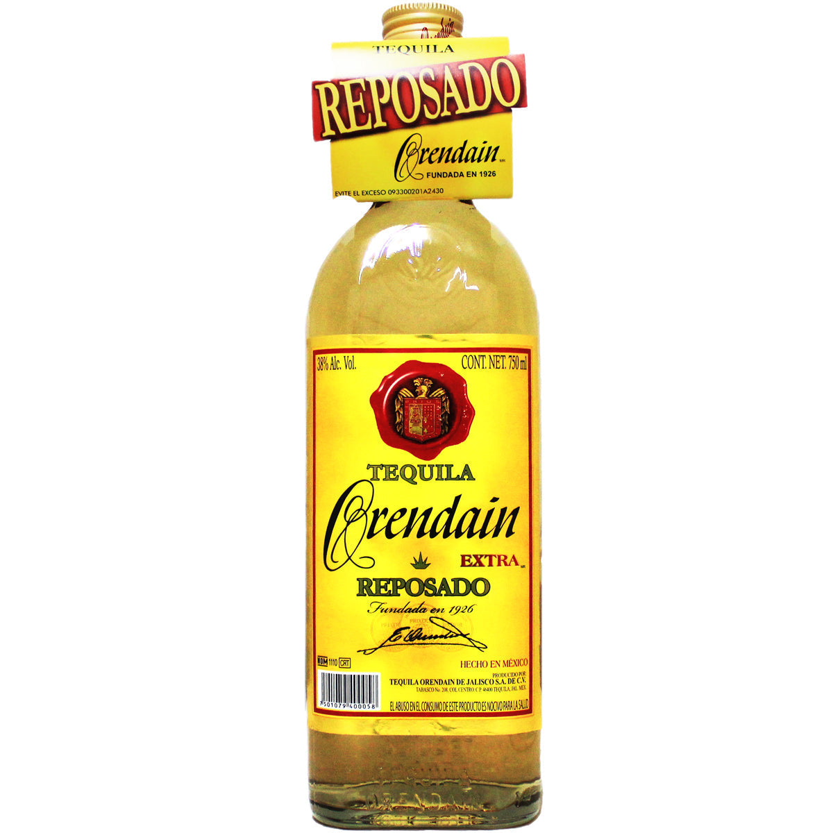 Orendain Tequila Reposado