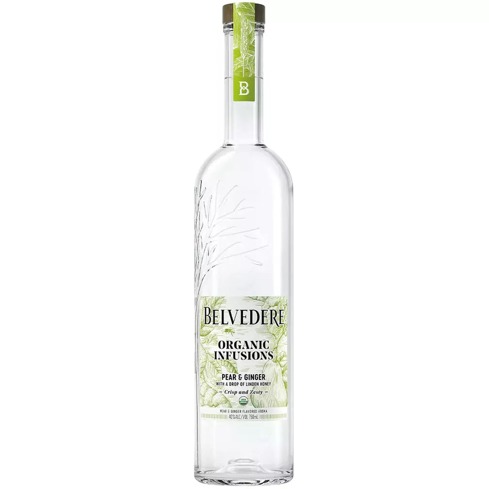 Belvedere Organic Infusions Pear & Ginger 750ml