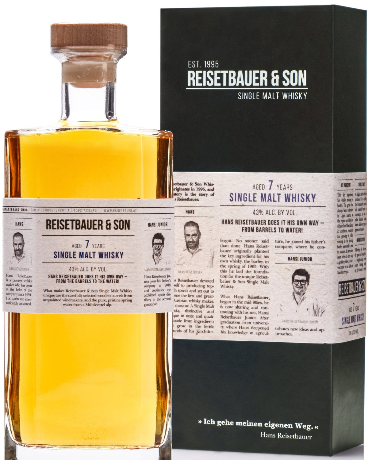 Reisetbauer & Son' 7yr Whisky