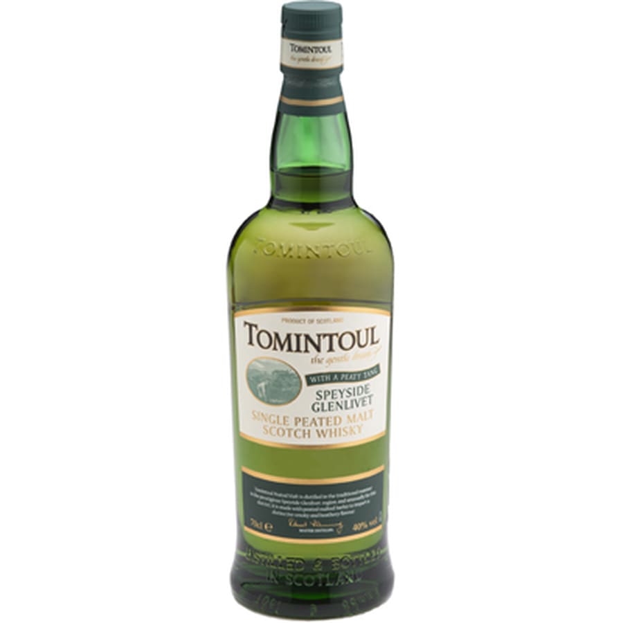 Tomintoul The Gentle Dram Single Peated Malt Scotch Whisky 750ml