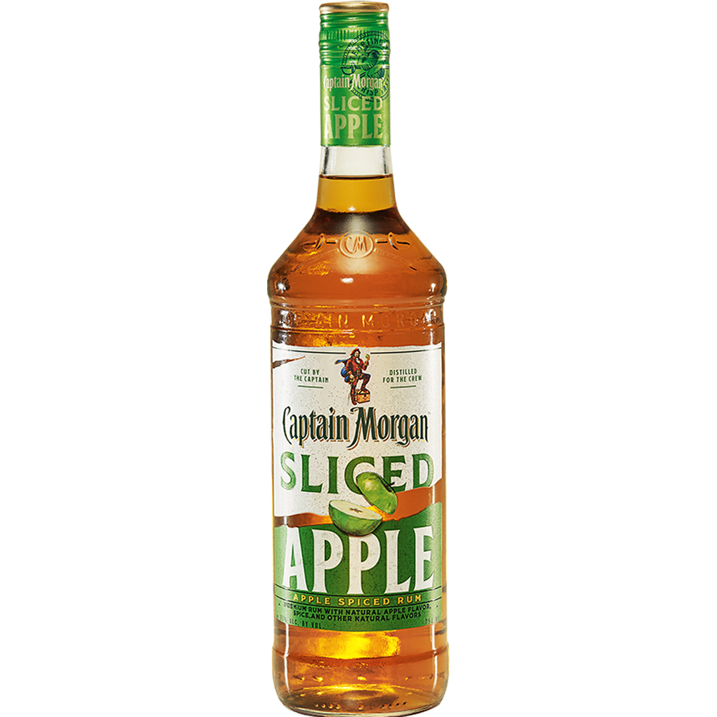 Captain Morgan Sliced Apple Spiced Rum 750ml