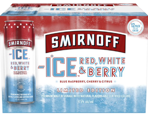 Smirnoff Ice Red, White and Berry
