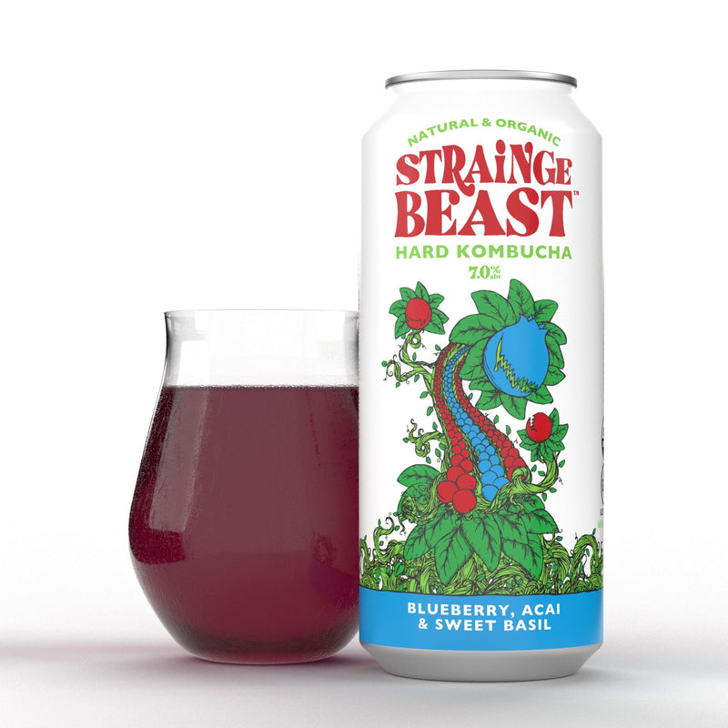 Buy Sierra Nevada Strainge Beast Blueberry, Acai & Sweet Basil Kombucha ...