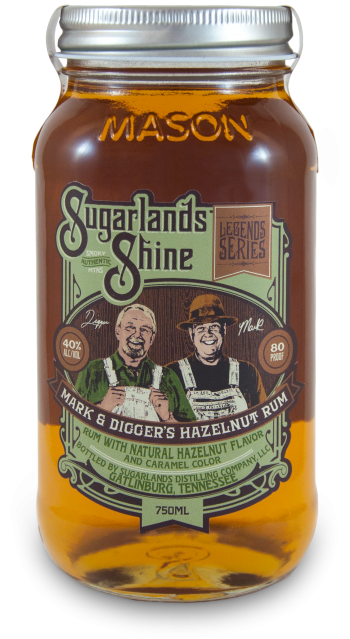 Sugarlands Mark & Digger‚Äö√Ñ√¥s Hazelnut Rum - Moonshine