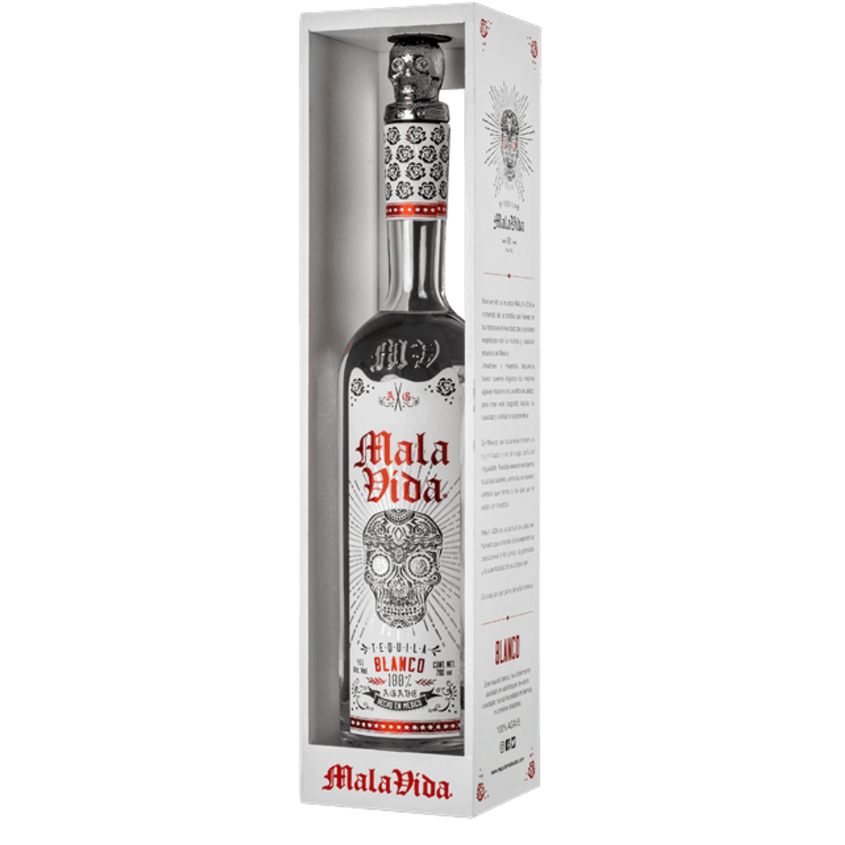 Mala Vida Blanco Tequila 750ml