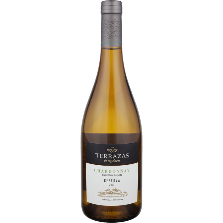 TERRAZAS DE LOS ANDES CHARDONNAY RESERVA HIGH ALTITUDE VINEYARDS VALLE DE UCO 2021 750ML