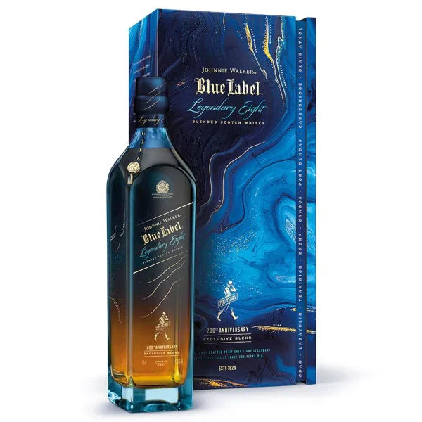 JOHNNIE WALKER Blue Label Legendary Eight Blended Scotch Whisky 750ml