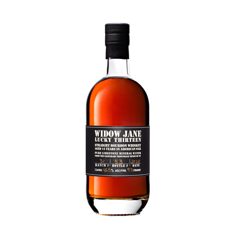 WIDOW JANE STRAIGHT BOURBON LUCKY THIRTEEN 13 YR 93 750ML