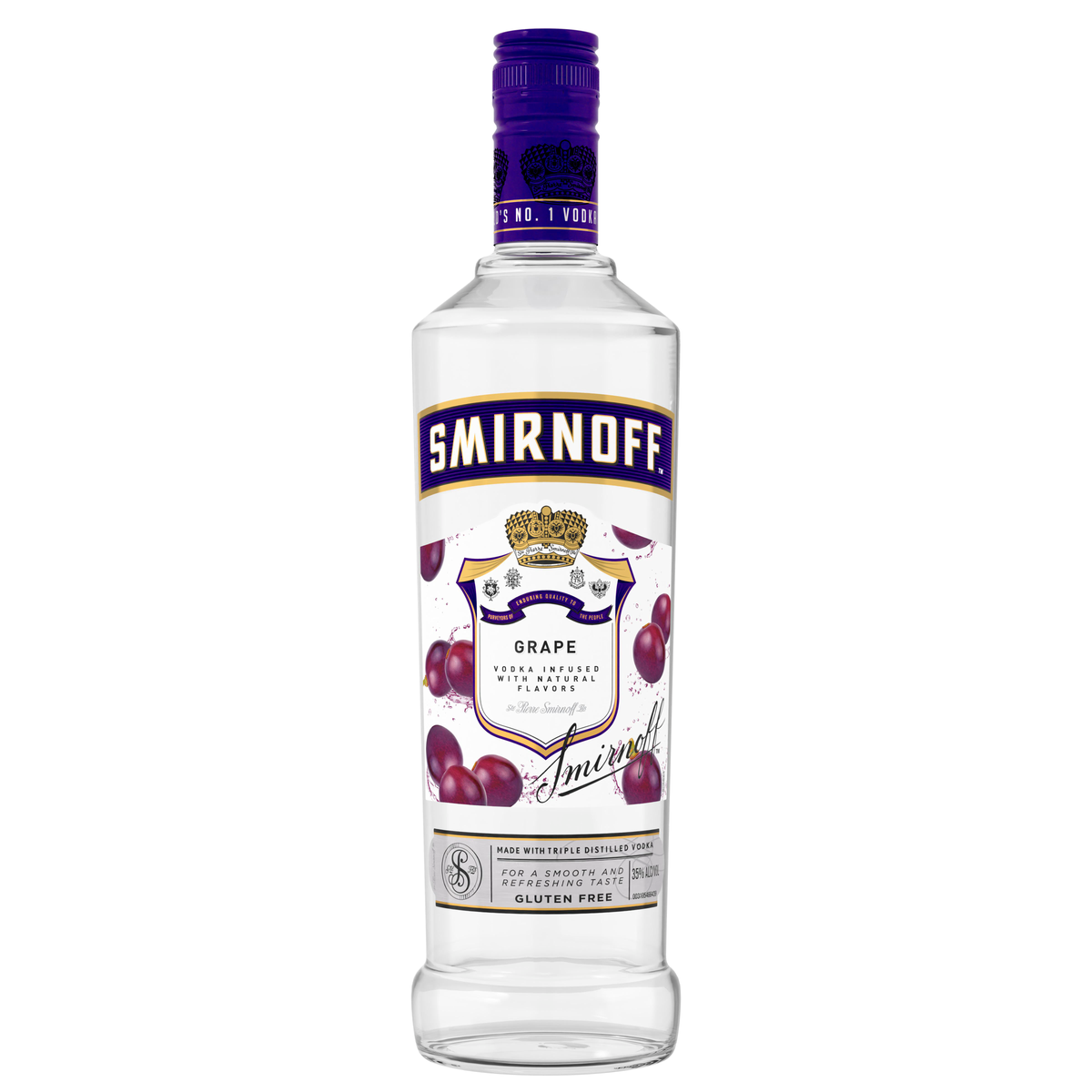 Smirnoff Grape Vodka 750ml